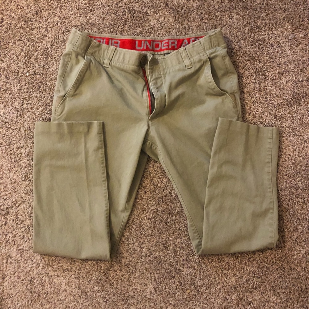 Men’s Under Armour Khaki Pants Sz 36x32